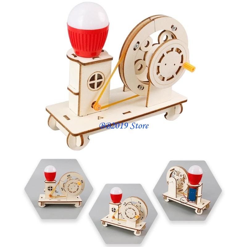 Q0KB Creative Wooden Hand Cran - Renewable Energy Growth incelemesi ve fiyatı